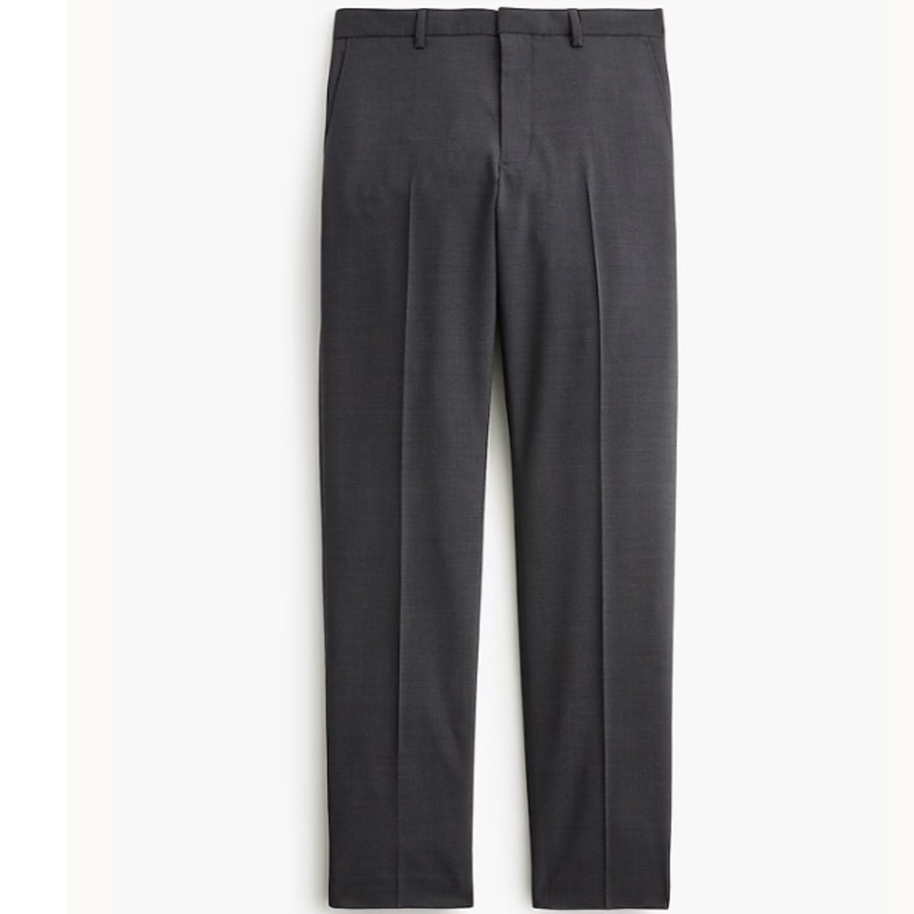 J Crew Thompson Tapered Wool Dress Pants